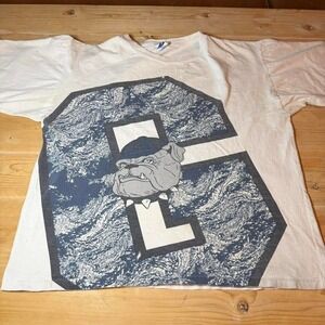 Vintage Apex One Bulldog Graphic Tee (L) — Made in USA